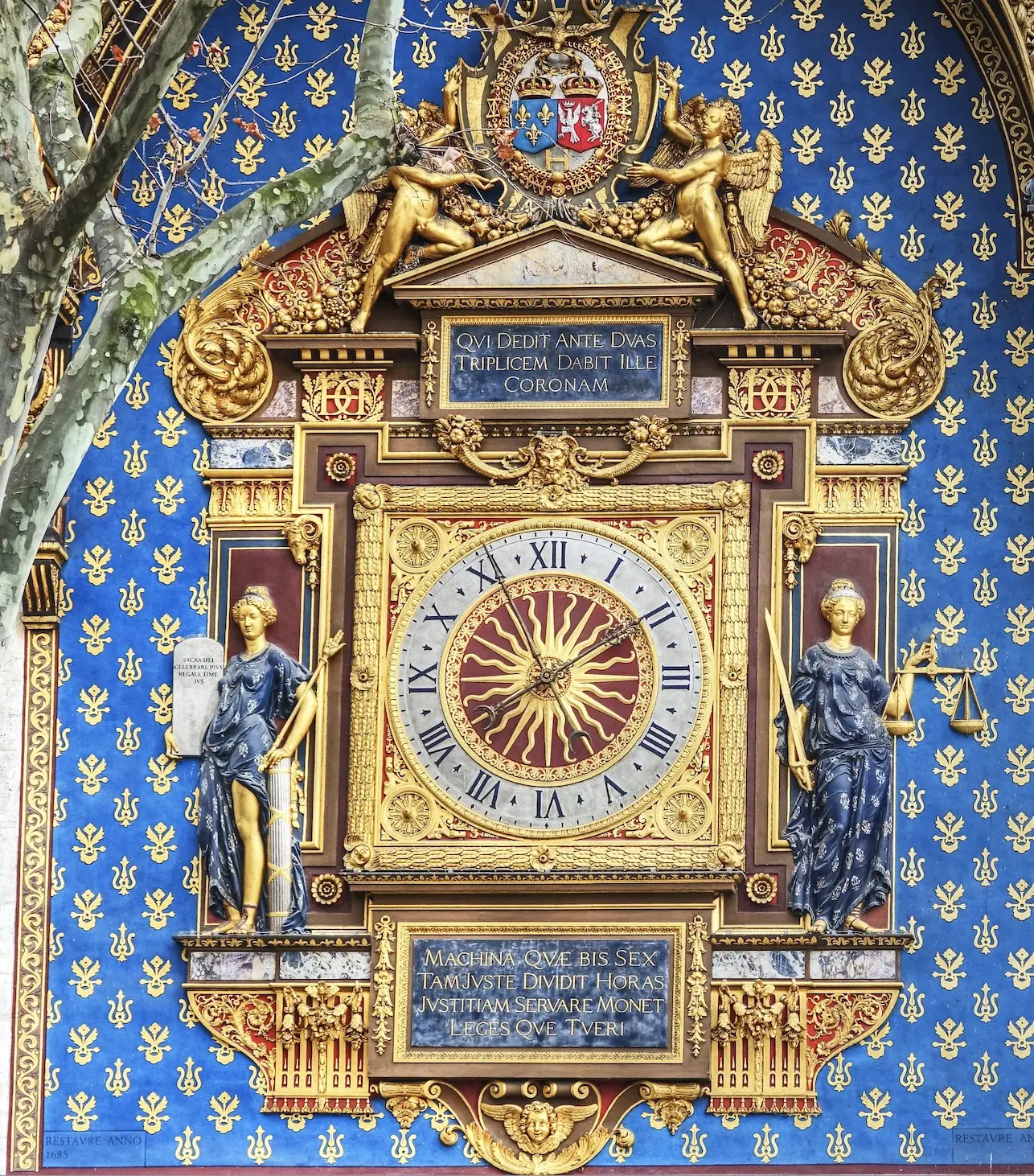 Vue historique de l’Île de la Cité à Paris